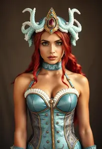 Sea Siren Costume Woman