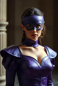 Selena Costume Purple Jumpsuit