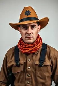 Sheriff Costume Man Fancy Dress