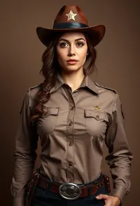 Sheriff Costume Woman