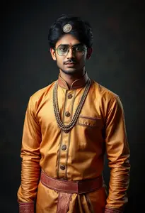 Simple Bollywood Theme Dress Male Costume