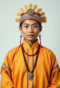 Simple Philippine National Costume