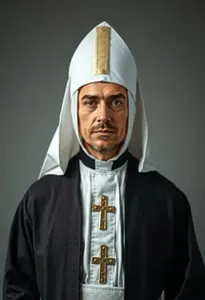 Priest Costume Adult Fancy Dress