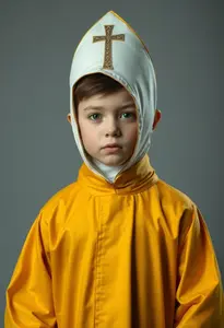 Priest Costume Kid