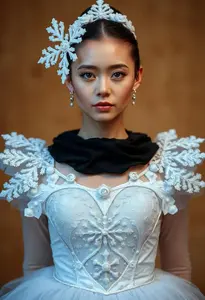 Snowflake Ballet Costume