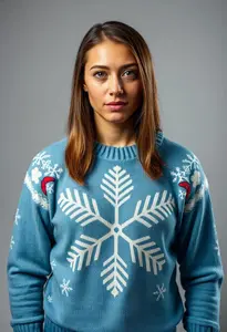 Snowflake Sweater Costume
