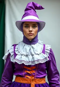 Purple Oktoberfest Costume