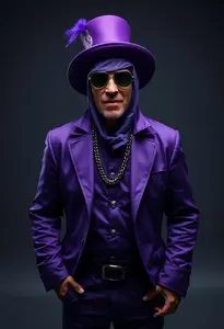 Purple Pimp Costume