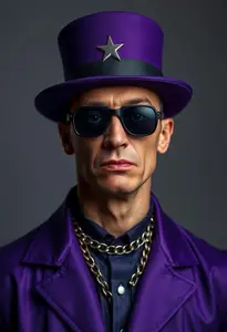 Purple Pimp Outfit Costume