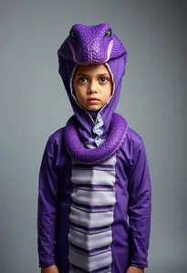 Purple Snake Costume