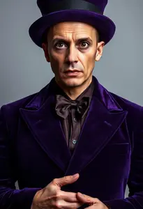 Purple Velvet Pimp Costume