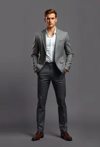 Tailored Menswear Dad Pants