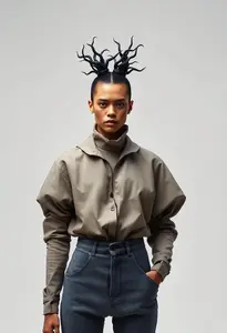 Weird Model Clothes