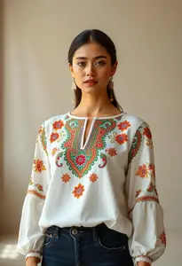 Six Ankara Blouse