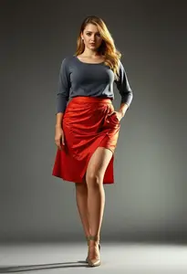 Skirts Fat Woman