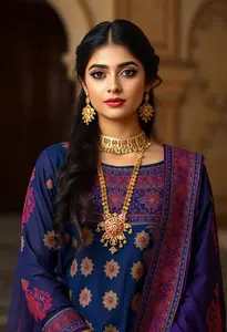Punjabi Style Dress Woman