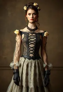 Steampunk Wedding Dress