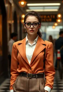 Retro Preppy Style