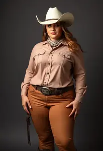Plus Size Rodeo Outfit