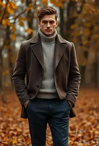 Man Fashion Autumn