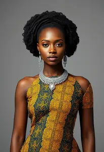Kente Wedding Gown Ghana