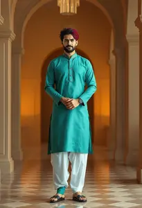 Kurta Pajama Punjabi Style