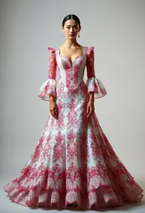 Flamenco Style Wedding Dress