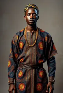 Ghana Man Traditional Clothing