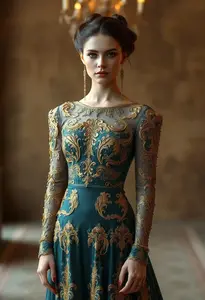 Gilded Age Dress