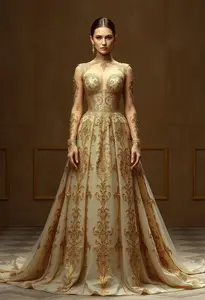 Gilded Age Wedding Dress