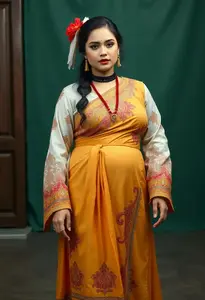 Indo Western Dress Fat Female