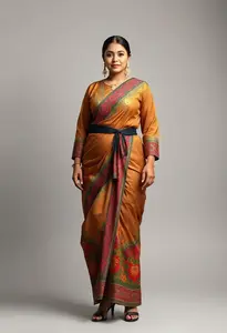 Indo Western Dress Fat Woman