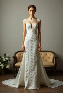 Irish Lace Wedding Dress