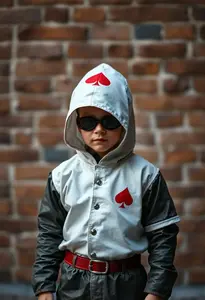 Ace Clubs Costume Kid
