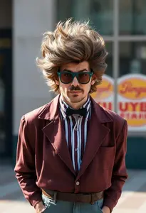 Ace Ventura Wig