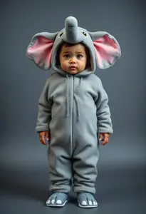 Adorable Elephant Infant Costume