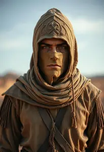 Adult Fade Eye Desert Dweller Costume