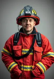 Adult Fireman Costume