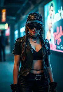 Adult Girl Gangster Costume