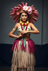 Adult Hula Dancer Costume
