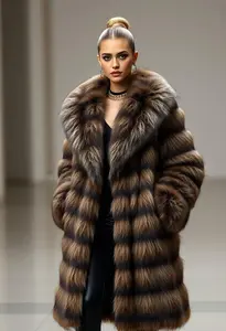 Hailey Bieber Fur Coat