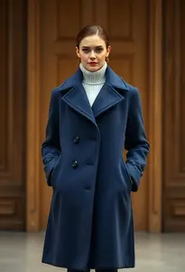Harris Wharf Wool Coat