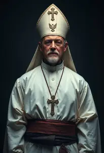 Adult Priest Costume Fancy Dress