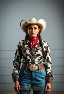 Adult Rodeo Cowgirl Costume