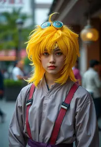Yellow Costume Wig