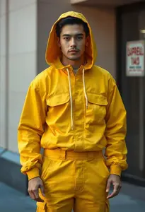 Yellow Jumpsuit April Neil Costume