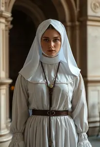 Woman Church Clothes Costume