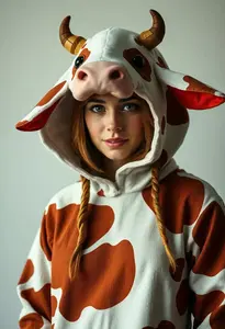Woman Cow Costume