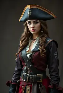 Woman Deluxe Pirate Costume