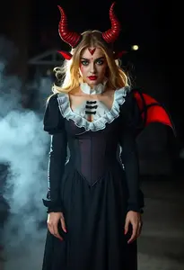 Woman Devil Fancy Dress Costume